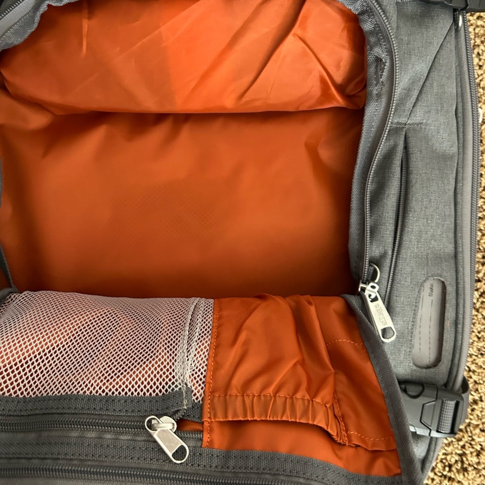 Gray Travel Backpack - image 8